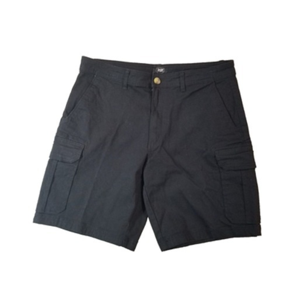 Berkley Jensen cargo hiking shorts men's 36 x 10 Black Flex stretch outdoor